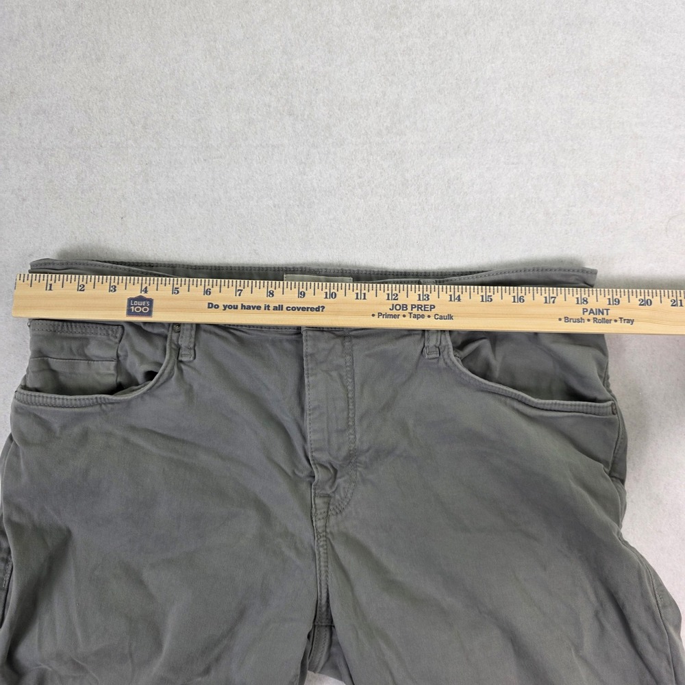 GDW General Denim Works Roam Relaxed‎ Straight Leg Grey Pants Mens 37x27 - Picture 6 of 9